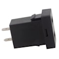 Miniatyrbillede 3 af 5: 12V Billader med Sikring til Toyota til Telefon med LED-Display (grøn)