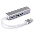 Miniatyrbillede 3 af 3: DM HE83 Aluminiumlegering Kablet Netværkskort 100M USB 3.0 HUB Adapter USB til RJ45