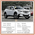 Pikkukuva 2 / 5: Auton roiskeläpät Peugeot 2008 -malleihin Lisävarusteet 2020~2023 2022 Mudguards Auton roiskesuoja Etu Taka Roiskesuoja Lokasuoja Lisävarusteet P20250110550