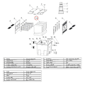 Miniatyrbilde 2 av 5: Reservedel Biologisk Filter Cbf-350 Komplett Sett Med Filter Svamper Filter Skum