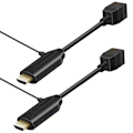Miniatyrbillede 3 af 5: Loddet Alt-i-en Netværkskabel Forlænger Strømstabil 50m 1080p -kompatibel Rj45 Enkelt Netværk