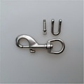 Miniatyrbilde 2 av 5: Rustfritt Dykkerlykt Torch Holder Enkel Ende Snap Clip Sjakkel