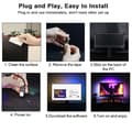 Miniatyrbilde 2 av 5: Gaming Ambilight RGBIC LED for 27″ Screen – PC Sync, Multicolor