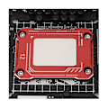 Pikkukuva 4 / 4: Lga17xx/18xx-bcf 12. ja 13. sukupolven CPU:n taivutuskorjauskiinnike, CPU:n taivutuskorjausrämi, CPU:n kiinnitys