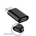 Miniatyrbild 2 av 5: -USB till USB-C-adapter, Mini till Type-C-laddningsadapter, USB Type-C-adapterkonverteringskontakt med