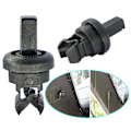 Miniatyrbild 1 av 5: 2x Clips för Renault Clio Megane Scenic Laguna Modus Mk1 Mk2 Mk3 1 2 3 4 Bakre bagageutrymmeshylla Snöre Hängare Brakcet 7705099001