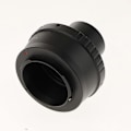 Pikkukuva 4 / 5: T2-rengas Micro 4/3 -objektiivin adapterille + 1,25\" 31,7 mm teleskoopin kiinnitysputki