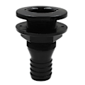 Miniatyrbillede 5 af 5: 5/8'' Sort Marine Gennemføringskonnektor Udskiftning Bilge Pumpe Slangefitting