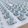 Miniatyrbilde 4 av 5: 3-pins 42g TTC Silent Blåhvite Switcher for Mekanisk Tastatur (10/4stk)