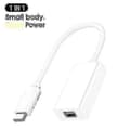 Pikkukuva 1 / 4: 1x Thunderbolt 3 - Thunderbolt 2 -sovitin, Type C -kaapeli, USB
