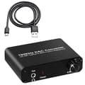 5.1CH DAC-omvandlare ljuddekoder digital optisk koaxial Toslink till 3,5 mm jack Stöd för AC-3 DT