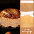 Miniatyrbillede 2 af 2: 100 stk. Cupcake Kage Papirkopper Cupcake Wrappers Bage Kagekopper Papir Kage Bagekopper