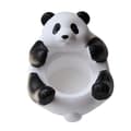 Ljusstake i form av en söt panda, ringhållare, smyckesbricka, dekorativ ställning för