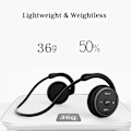 Pikkukuva 4 / 5: AX-698 Urheilukuulokkeet Bluetooth-tuki 32G TF-kortti FM-radio Kannettavat langattomat kuulokkeet Musta