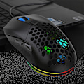 Miniatyrbillede 2 af 5: Honeycomb Shell Kablet Rgb Gaming Mus, Pc Gaming Mus Med 7 Knapper