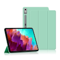 Miniatyrbillede 1 af 5: Etui til Xiaoxin Pad Pro 12.7 tommer, 12.7 Tablet Etui, Tre-foldet Stand Etui Cover Grå