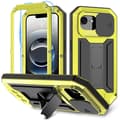 Skjutbart Kamera IP54 Liv Vattentätt Hållare Mobilskal Gul Yellow For iPhone 16e