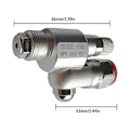 Miniatyrbild 5 av 5: 287030 Clean-Sh-Ot Avstängningsventil, Tryckluftsdriven Färgspruteförlängning Anti-Spottventil Airless