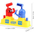 Miniatyrbilde 2 av 5: Robot Bordbryting Spill, Mini Robot Slåssleke Kamp Gammelt Spill, Bærbar Slåssrobot Bokseleke Kamp Bot Interaktiv
