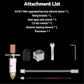 Miniatyrbilde 4 av 5: For K1/ K1 Max Oppgradering Hotend Kit Keramisk Varmeplate 550C Rask Utskrift for K1 K1MAX - Extrud