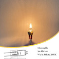 Miniatyrbilde 4 av 4: 20 stk Halogenlampe Pære G4-12V-20W Krystall Lampe Mikroskop Instrument Stift Pære Halogen Wolfram Pære