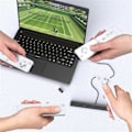 Miniatyrbillede 4 af 5: Trådløs Sensor Dolphinbar (Wiimote til PC USB) Tilslut til Wii Remote Plus Controller til din PC via B