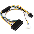 Pikkukuva 1 / 5: 30CM Modulaarinen virtalähdekaapeli ATX 24Pin 24 Pin Naaras - 6Pin 6-Pin Uros 6Pin Liitin Elite-malleille