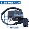 Miniatyrbillede 4 af 5: Tændspolemodul til STIHL MS 362 MS 362 C MS 362 CM motorsav, Udskiftning af tændspolemodul Nem installation Reservedele Tilbehør 2024THO