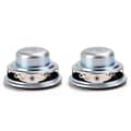 2 st 40mm Mini Bärbara Högtalare 16 Kärnor 4 Ohm 5W Full Range Högtalare Gummikant Ndfeb Magnet