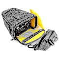 Miniatyrbild 5 av 5: DSLR-kameraväska för Nikon P900 D90 D750 D5600 D5300 D5100 D7000 D7100 D7200 D3100 D80 D3200 D3300 D3400 D5200 D5500 D3100