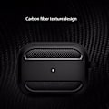 Miniatyrbild 3 av 5: Skydd för Case Kolfiber Hörlurar Tillbehör Trådlös Bluetooth Skydd med Haken, Svart