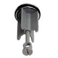 Miniatyrbilde 5 av 5: Universal Vask Propp Baderom 40mm PopUp Propp Erstatning Avløpsplugg Avtakbar Justerbar Manuell L