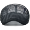 Miniatyrbillede 4 af 5: Herre Åndbar Mesh Sommerhat Justerbar Newsboy Beret Ivy Kasket Flat Cap Sort