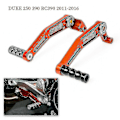 Miniatyrbillede 2 af 4: Par Fodbremsepedal Gearskiftegreb Til Ktm Duke Rc 125 200 11-16