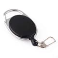 Key Holder with Yo-Yo Function Black