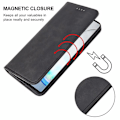 Pikkukuva 5 / 5: Samsung Galaxy Note10+ Magneettisuljettava Nahkainen Puhelinkotelo