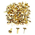 Miniatyrbillede 1 af 5: 1/2 tomme messing papirclips, mini papirclips til håndværksprojekter, dekorative gør-det-selv forsyninger