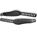 Miniatyrbillede 1 af 3: Life Fitness Motionscykler Lange Pedalremme (par) | (2\" B X 12-1/2\" L) Universal Erstatning Fo