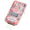 Miniatyrbild 3 av 5: 4X Högljudd Megafon Lipo Batteri Spänningslarm Display Kontroll 2-3S LED Display för RC Helikopter Quadco 2025:e