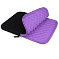 Miniatyrbilde 2 av 5: Tabletveske med tilbehørslomme, svart+lilla for 12,9-tommers iPad Pro (6./5./4./3. generasjon) 13-tommers Surface Pro 9/8/X Beskyttelsesveske 2025th