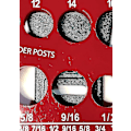Miniatyrbillede 3 af 3: Life Fitness Motionscykler Lange Pedalremme (par) | (2\" B X 12-1/2\" L) Universal Erstatning Fo