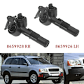 Miniatyrbild 2 av 5: Höger Vänster Framstrålkastare Spolmunstycke Jet Pump för XC90 2003-2006 8659926 8659928