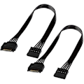 Miniatyrbillede 3 af 5: 1 stk. Sata Strømforlængerkabel, 15 Pin Sata Han til Hun Forlænger Strømkabel Adapter til Harddisk
