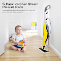 Miniatyrbilde 4 av 5: 5-pak Karcher Dampvask Pute, Karcher Dampvask Tilbehør, Kompatibel med Karcher Easyfix Sc2 Sc3 Sc4 Sc5 Serie Karcher Dampvask Cl