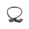 Pikkukuva 4 / 5: USB Type C - Mini USB -kaapeli 90 asteen USB C uros - Mini USB naaras -sovitin kannettaville tietokoneille ja matkapuhelimille