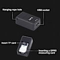 Miniatyrbillede 2 af 5: GPS-tracker til køretøjer, magnetisk mini GPS-tracker lokaliserer i realtid