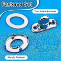 Miniatyrbillede 5 af 5: 20 Sæt Marine Grade Twist Lock Fastgørere Drejeknap Øje Og Stud, Til Lærred Fastgørere Drejeknapper