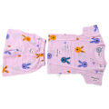 Miniatyrbillede 5 af 5: Kanin Sommer Pyjamas Dragt til Baby - 2 Dele Kortærmet Skjorte og Shorts Outfit, Åndbar Tøj 140cm