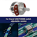 Miniatyrbillede 2 af 4: Udsøgt til WH24-2 4K7 med On/Off kontakt Mini drejebænk Hastighedskontrol Potentiometer B500K js