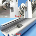 Miniatyrbilde 5 av 5: Markise Arm Skyver Lås Sett For Dometic A&e 8500 9000 Rvs Markise Skyver Lås